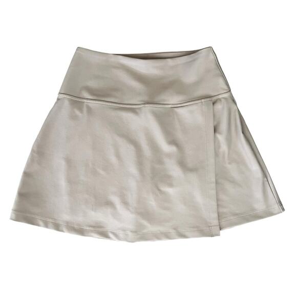 Abercrombie & Fitch YPB sculptLUX Lined Wrap Skirt Skort Size XS Sand Taupe Tan - Picture 10 of 10